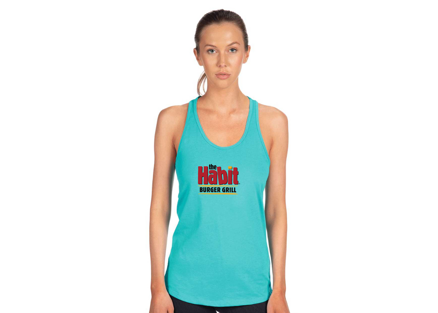 Women's The Habit Burger Grill Next Level Ideal Racerback Tank
