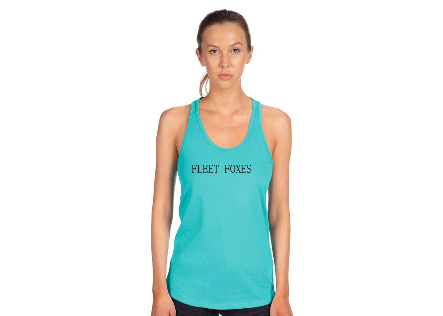 Women's Fleet Foxes Logo Next Level Ideal Racerback Tank