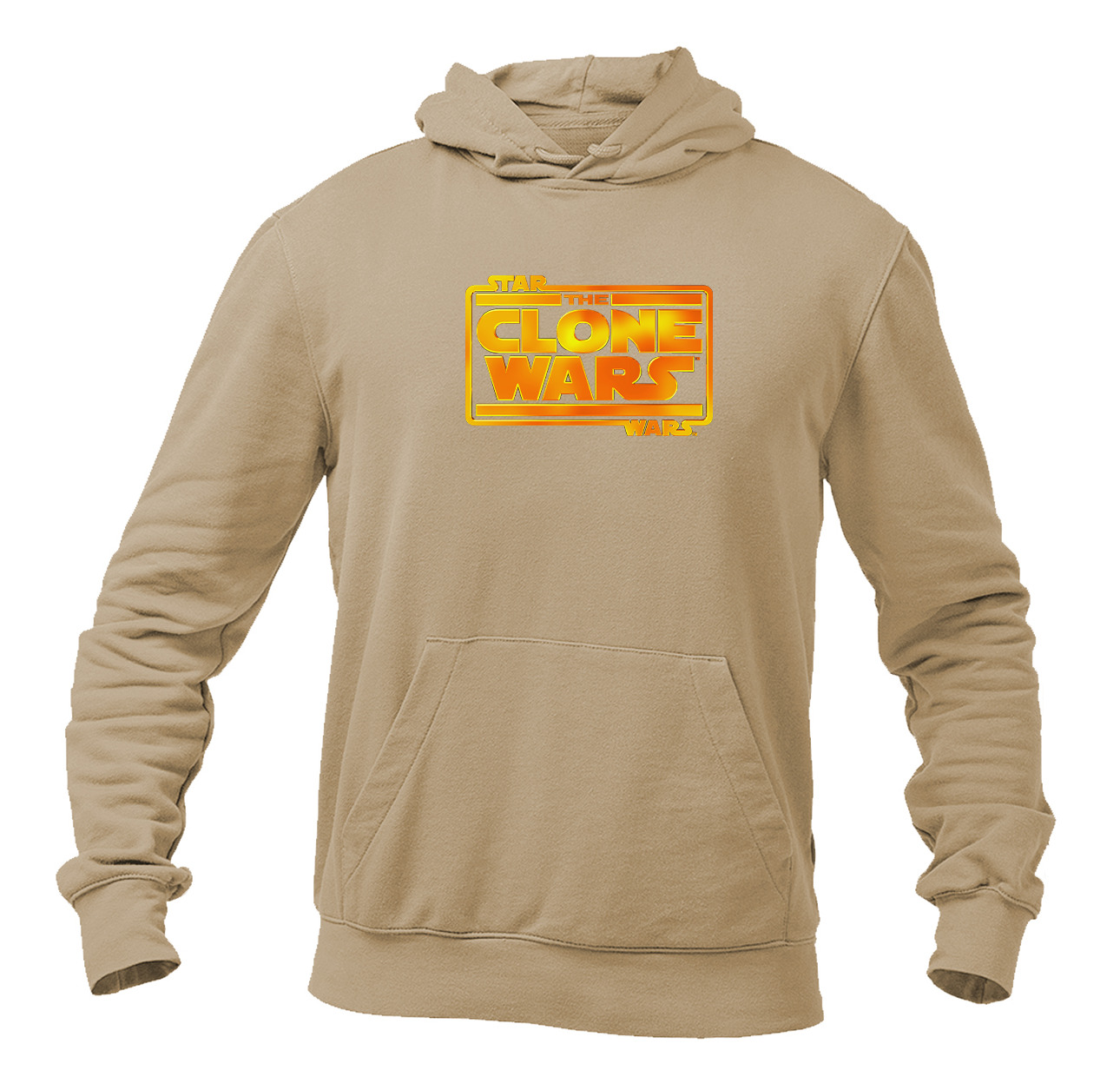 Men's The Clone wars Logo  Pullover Hoodie