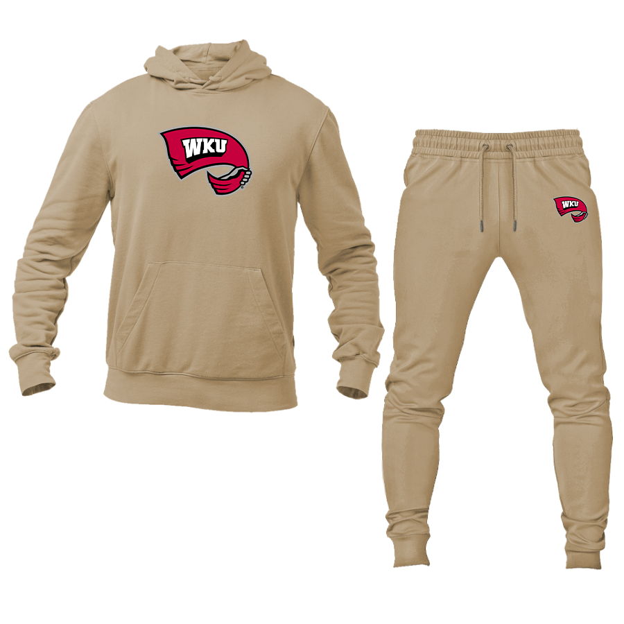 Men's Western Kentucky Hilltoppers Logo Hoodie Joggers Set