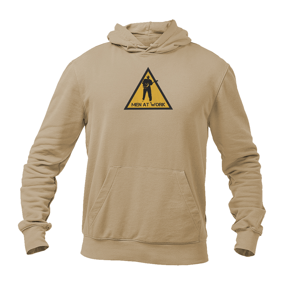 Men's Men at Work Logo  Pullover Hoodie