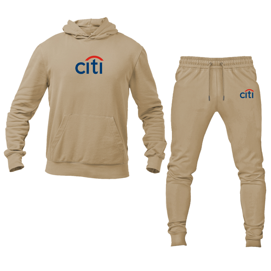 Men's Citi logo Hoodie Joggers Set