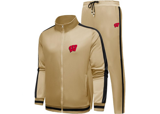 Men's Wisconsin Badgers Dri-Fit TrackSuit