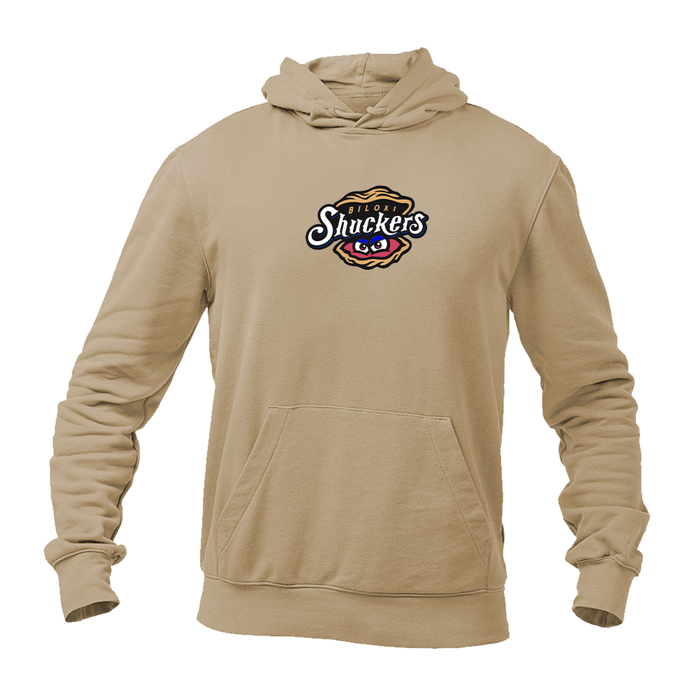 Men's Biloxi Shuckers Logo Pullover Hoodie