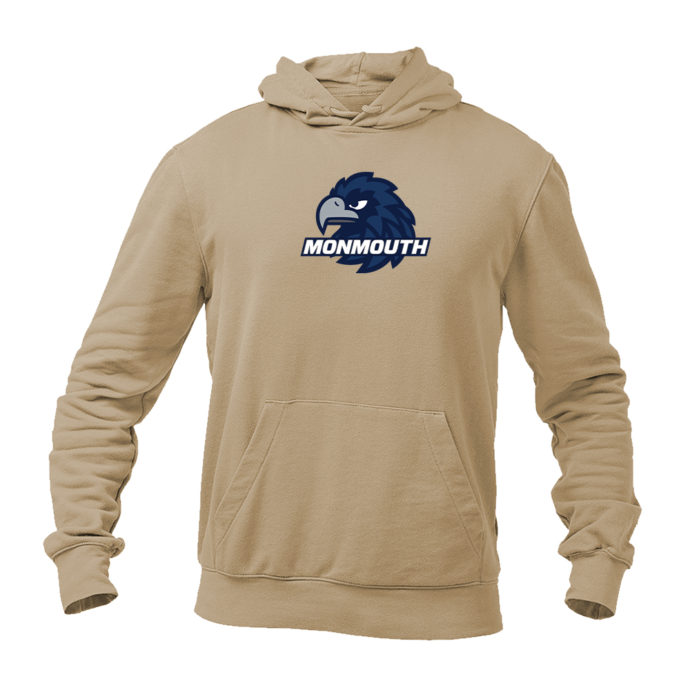 Men's Monmouth Hawks Logo Pullover Hoodie