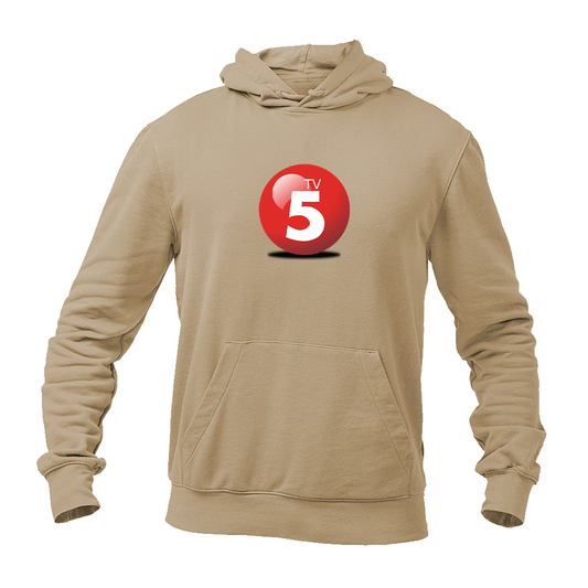Men's ABC TV5 Logo Gildan  Heavy Blend Hooded Sweatshirt