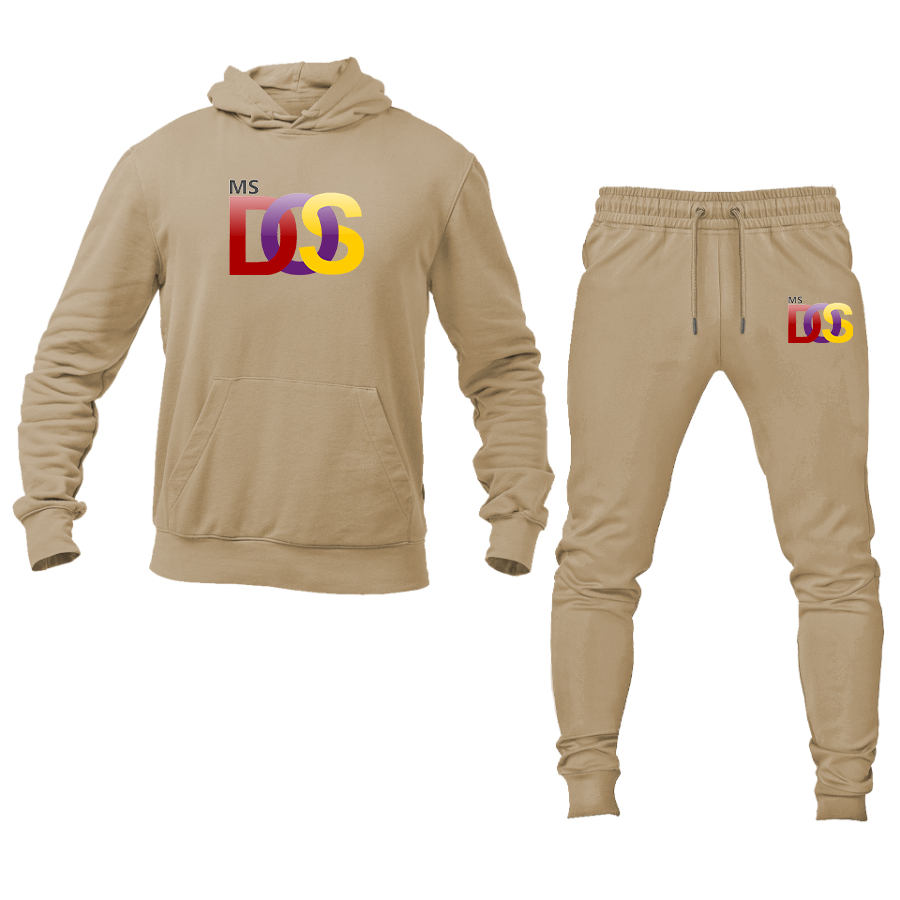 Men's MS DOS Logo Hoodie Joggers Set