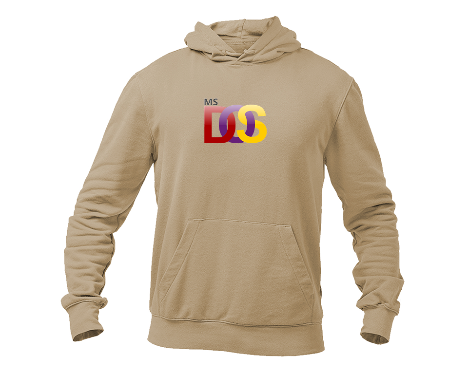 Men's MS DOS Logo  Pullover Hoodie
