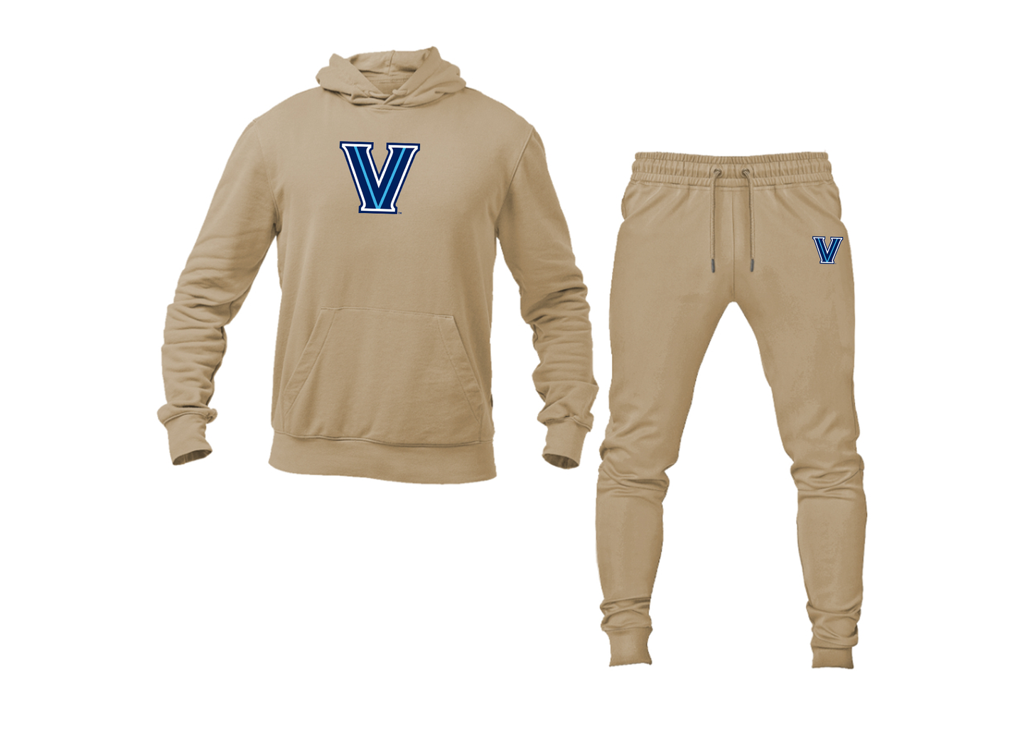 Men's Villanova Wildcats Hoodie Joggers Set