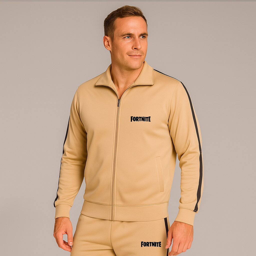 Men's Fortnite Battle Royale Game Logo Dri-Fit TrackSuit