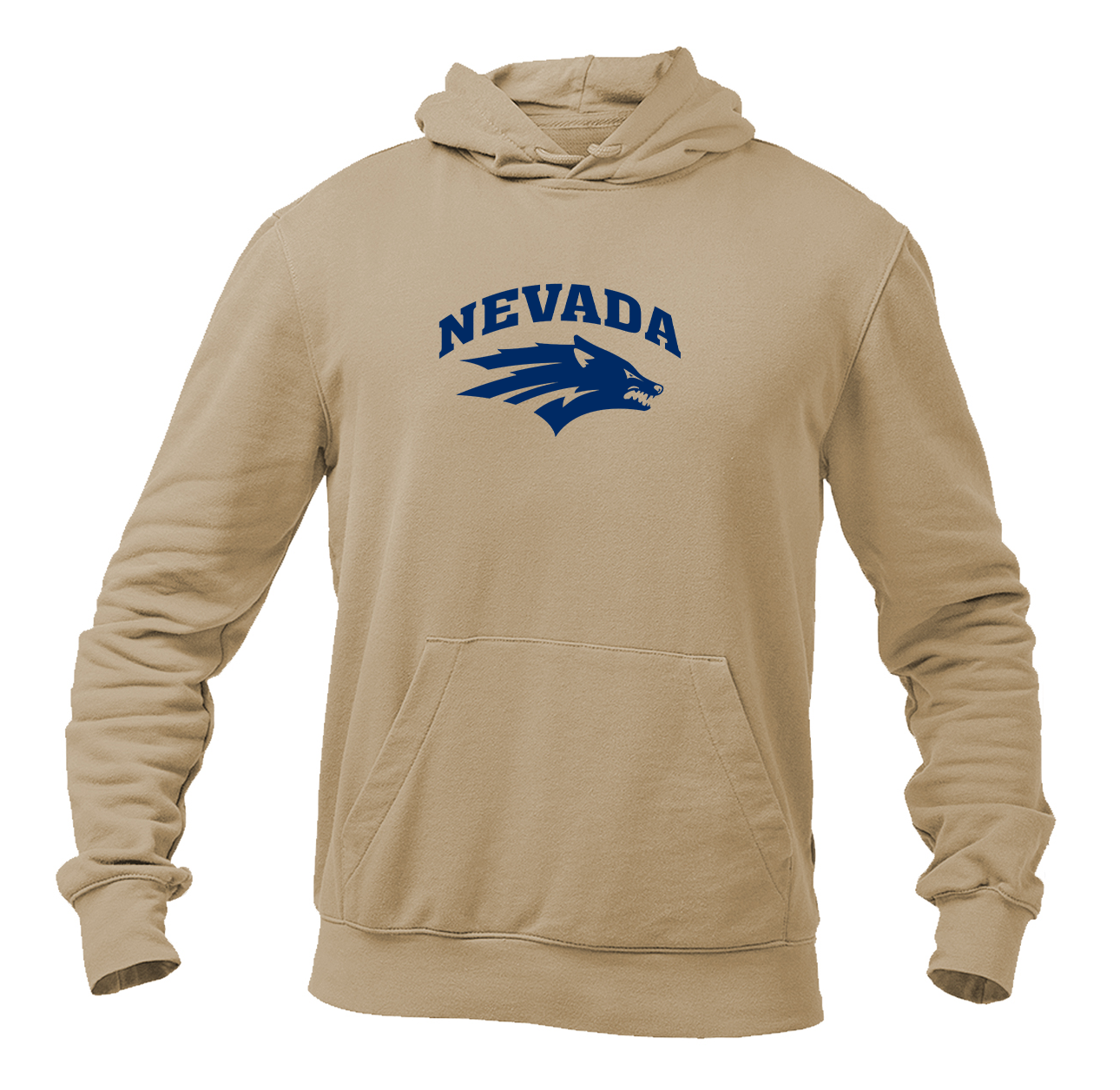 Men's Nevada Wolf Pack Logo Pullover Hoodie