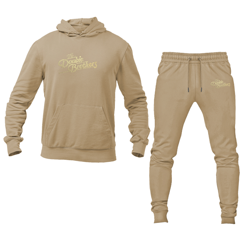 Men's The Doobie Brothers Logo Hoodie Joggers Set