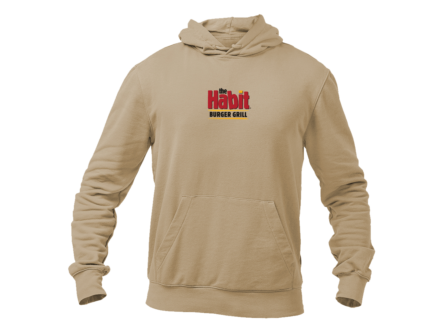 Men's The Habit Burger Grill Gildan  Heavy Blend Hooded Sweatshirt