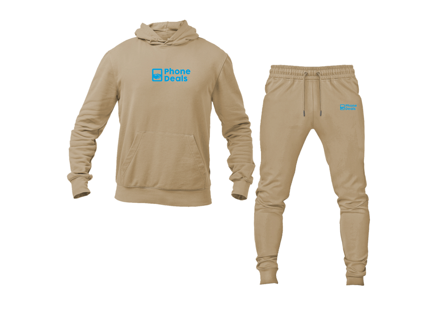 Men's MrPhoneDeals Logo Hoodie Joggers Set