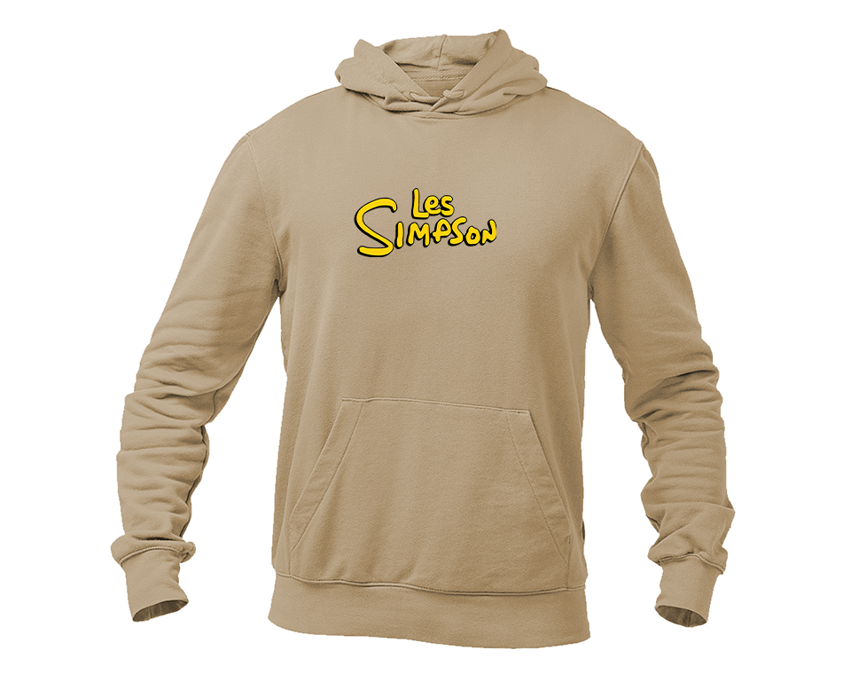 Men's Les Simpson Logo Pullover Hoodie