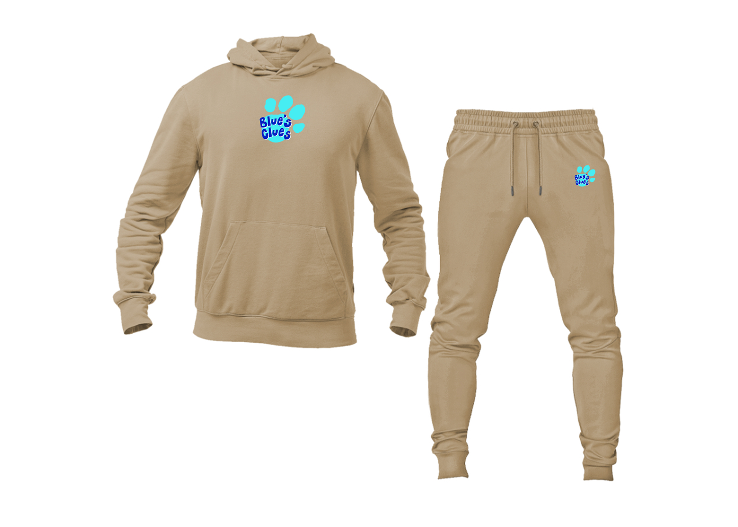 Men's Blues Clues Logo Hoodie Joggers Set