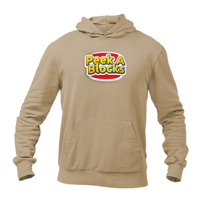 Men's Peek A Blocks Logo Pullover Hoodie