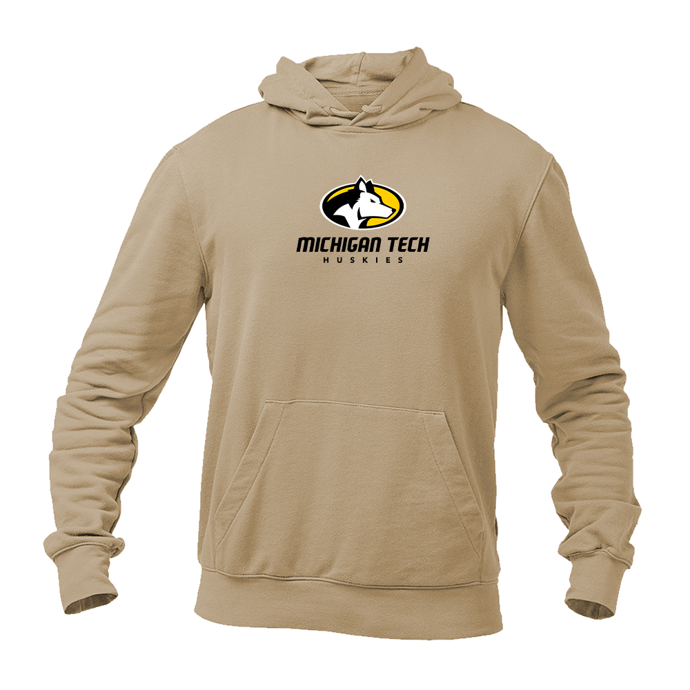 Men's Michigan Tech Huskies Logo Pullover Hoodie