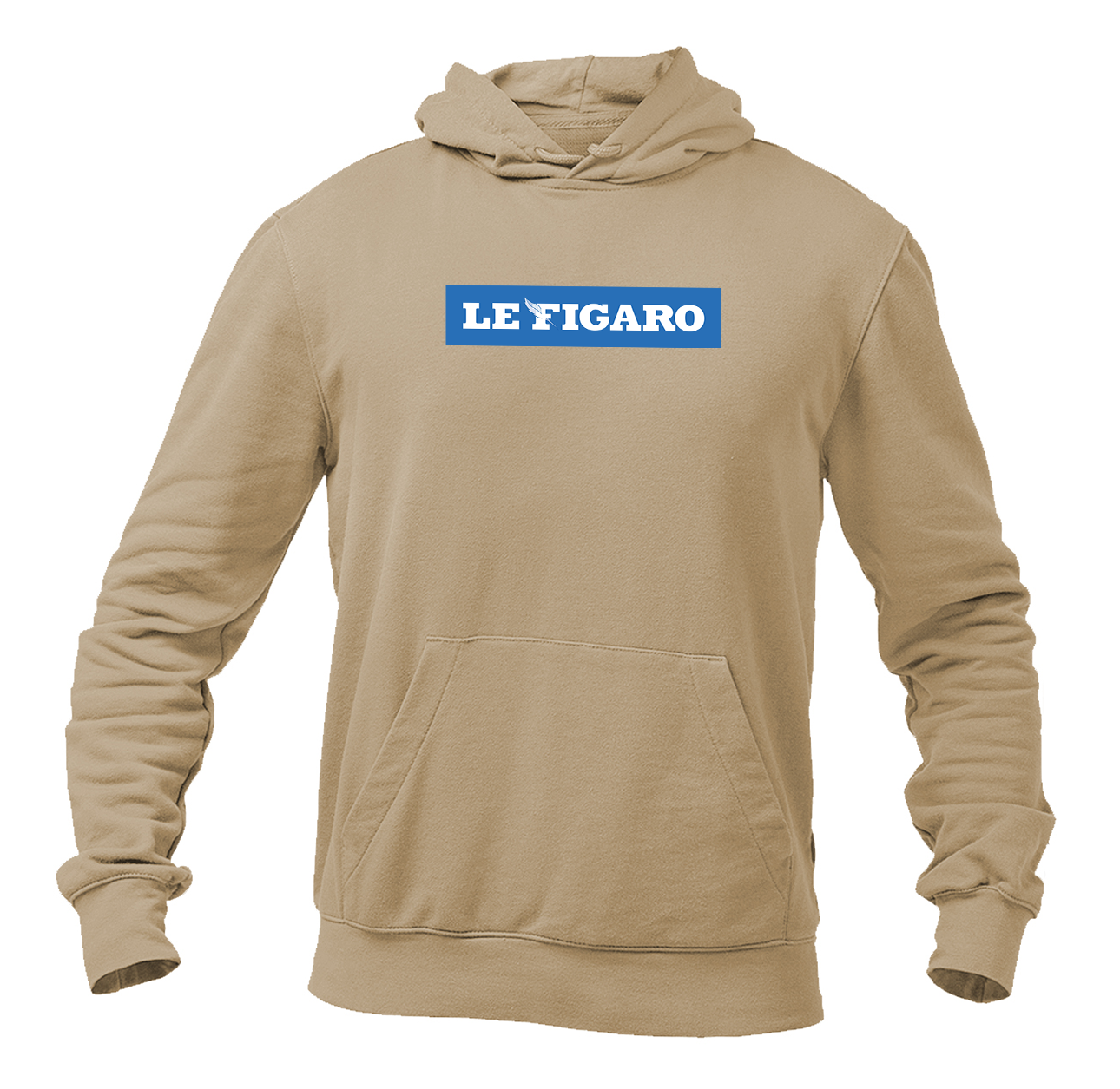 Men's Le Figaro Logo  Pullover Hoodie