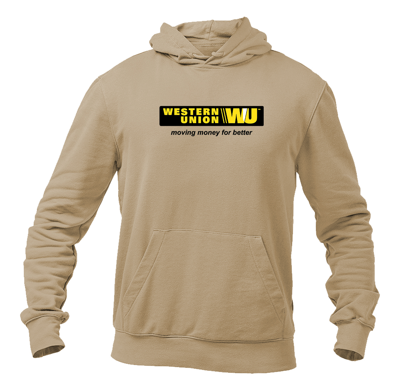 Men's Wastern Union Logo Pullover Hoodie