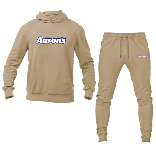 Men's Aaron_s Logo Hoodie Joggers Set