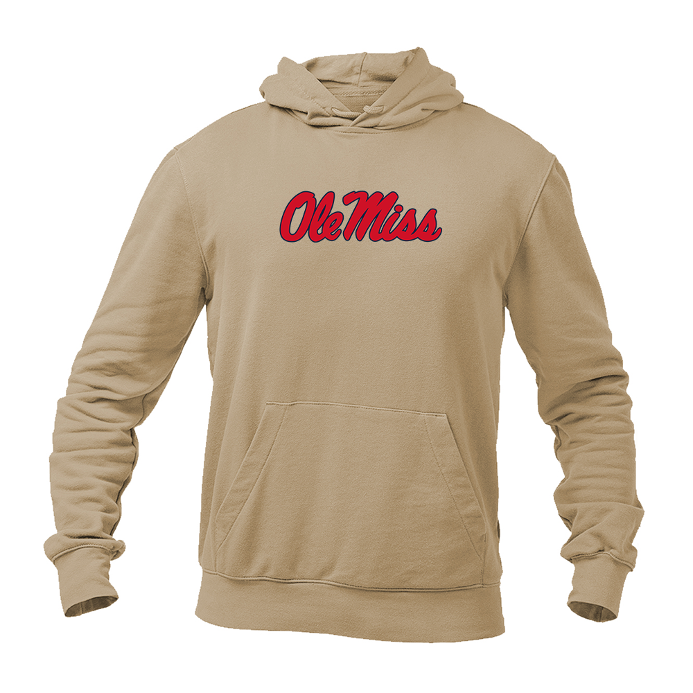 Men's Mississippi Rebels Logo Pullover Hoodie