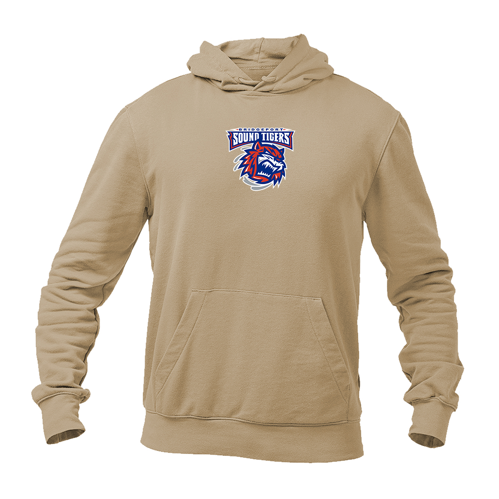 Men's Bridgeport Sound Tigers Logo Pullover Hoodie