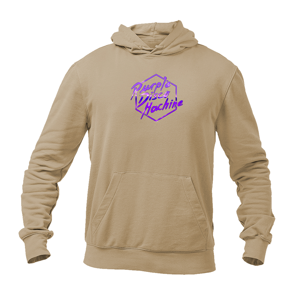 Men's Purple Disco Machine Pullover Hoodie
