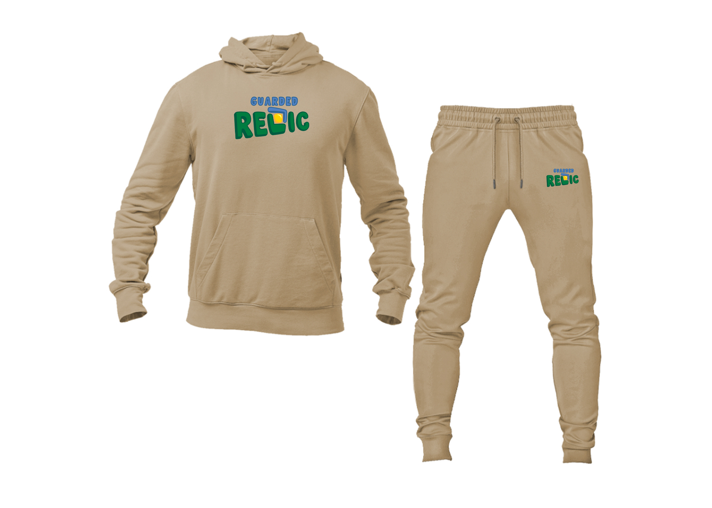 Men's Guarded Relic Logo Hoodie Joggers Set