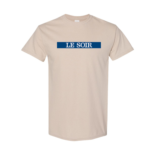 Men's Le soir Logo Cotton T-Shirt