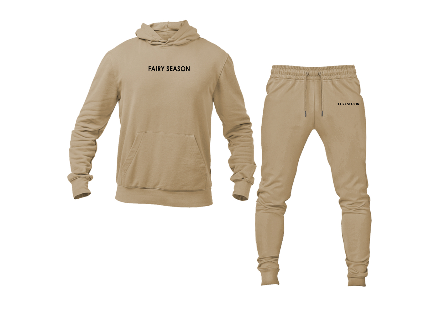 Men's Fairyseason Logo Hoodie Joggers Set