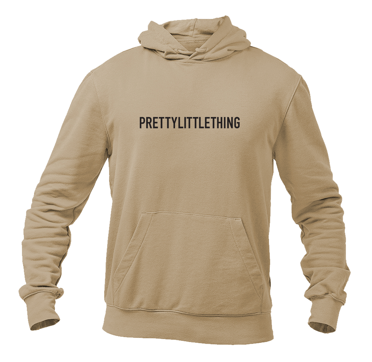 Men's Pretty Little Thing Logo Pullover Hoodie