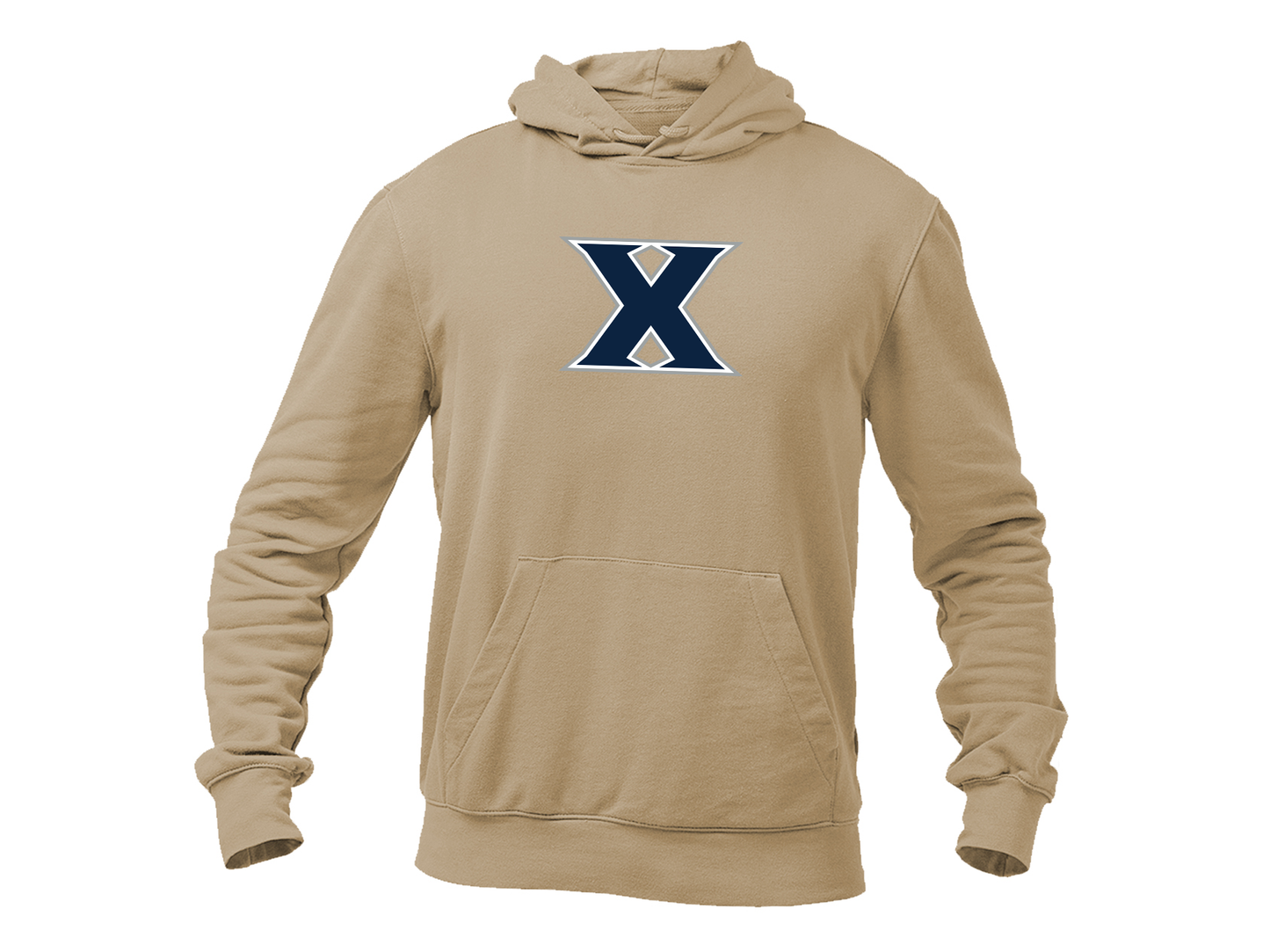 Men's Xavier Musketeers Gildan  Heavy Blend Hooded Sweatshirt
