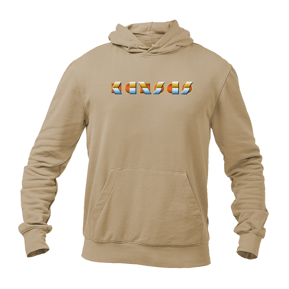 Men's Kansas Logo  Pullover Hoodie