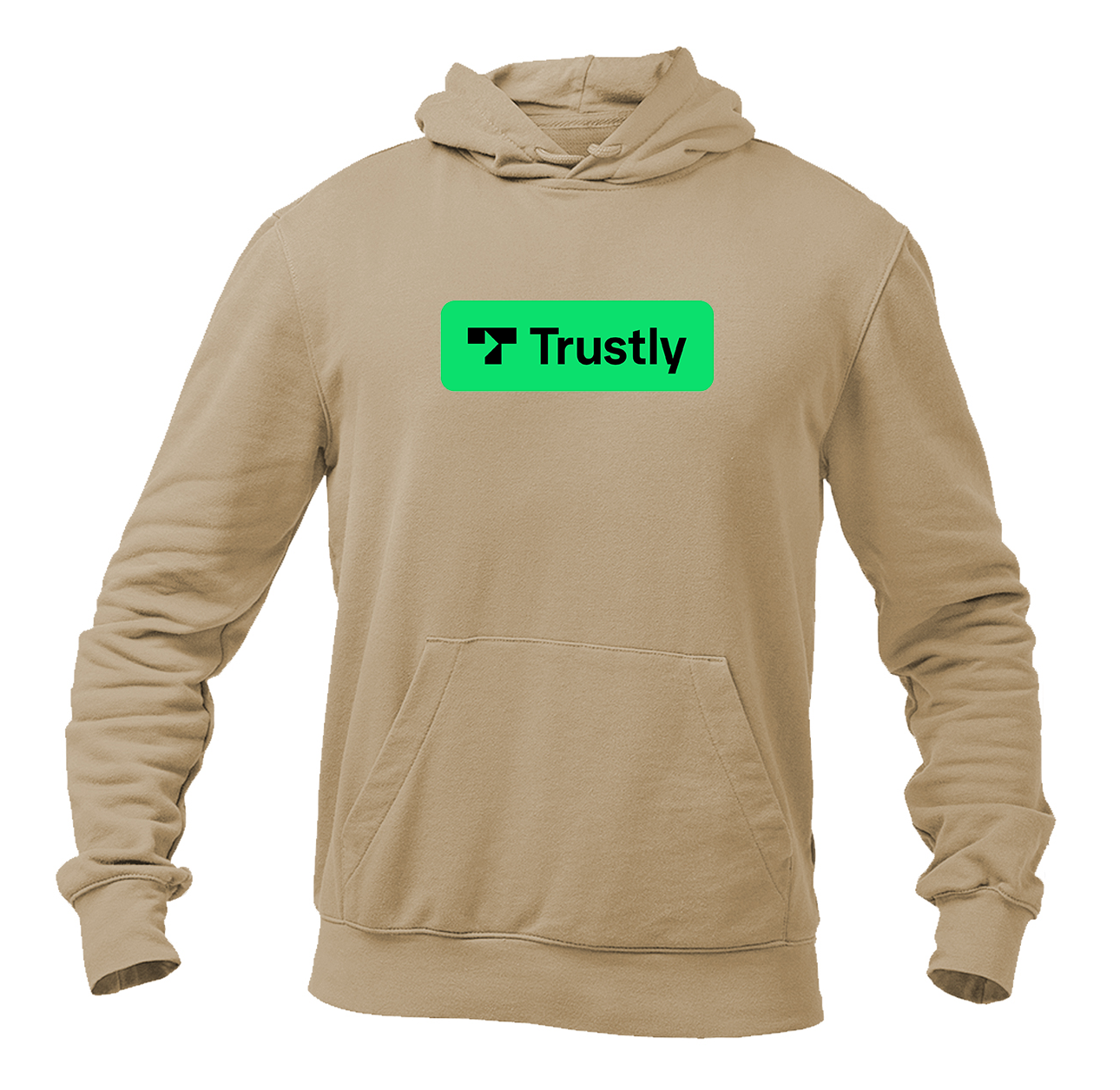 Men's Trustly Horizontal Logo Pullover Hoodie