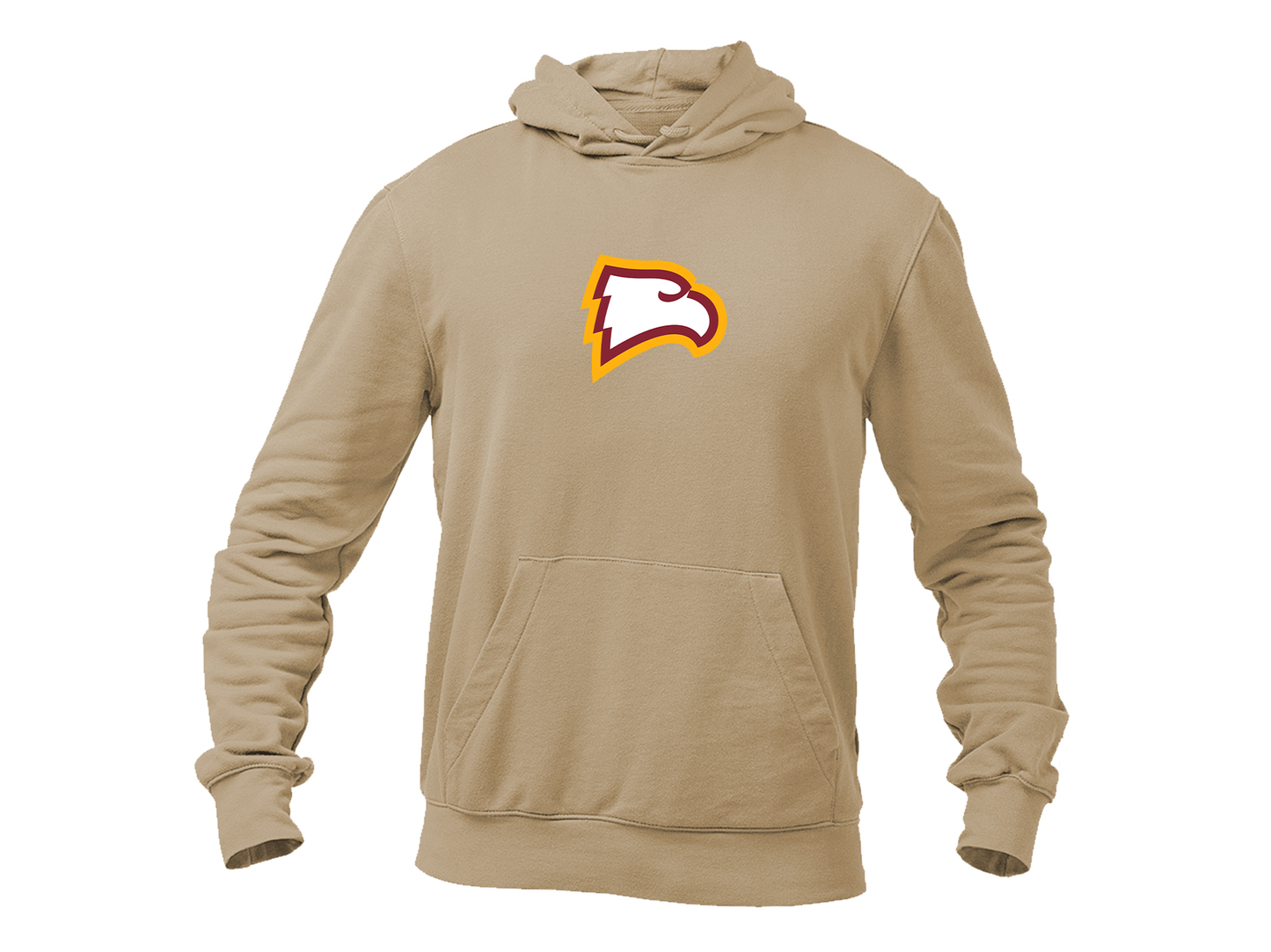 Men's Winthrop Eagles Gildan  Heavy Blend Hooded Sweatshirt