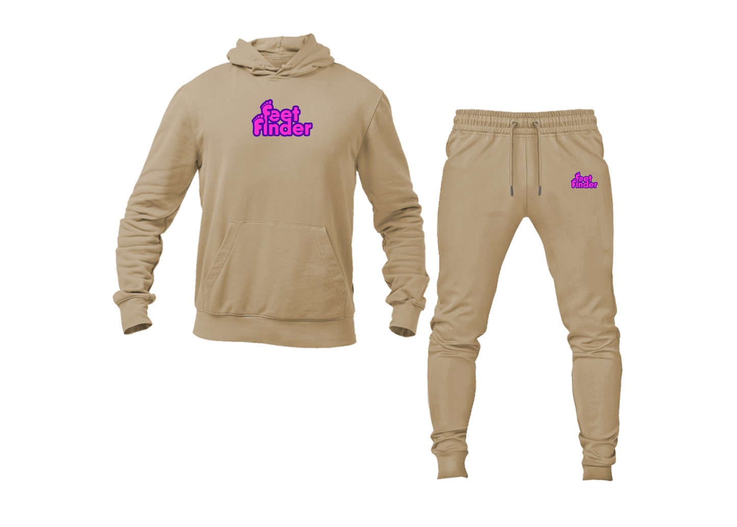 Men's FeetFinder Logo Hoodie Joggers Set