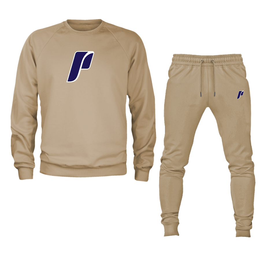 Men's Portland Pilots Logo Crewneck Sweatshirt Joggers Suit