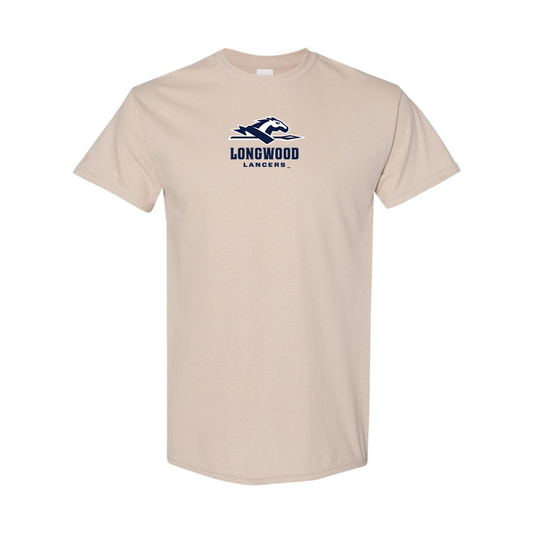 Men's Longwood Lancers Logo Cotton T-Shirt