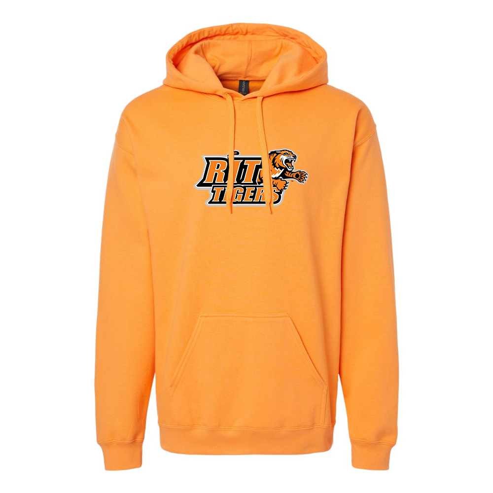 Men's RIT Tigers Logo Softstyle Midweight Hooded Sweatshirt