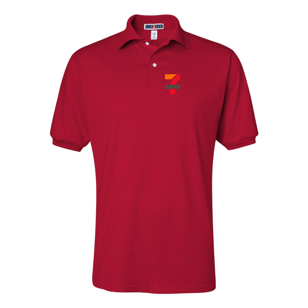 Men's 7 Eleven Logo JERZEES  SpotShield polo