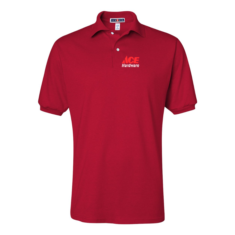 Men's ACE Hardware Logo JERZEES  SpotShield polo