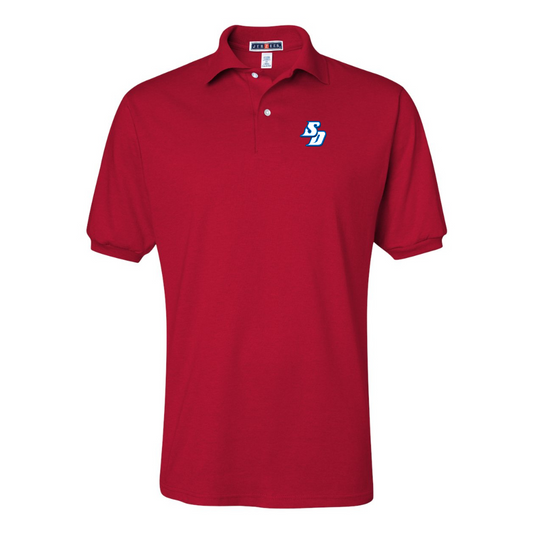 Men's  San Diego Toreros Logo JERZEES  SpotShield polo