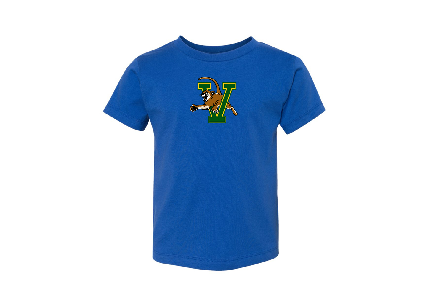 Vermont Catamounts BELLA  CANVAS Toddler Jersey Tee