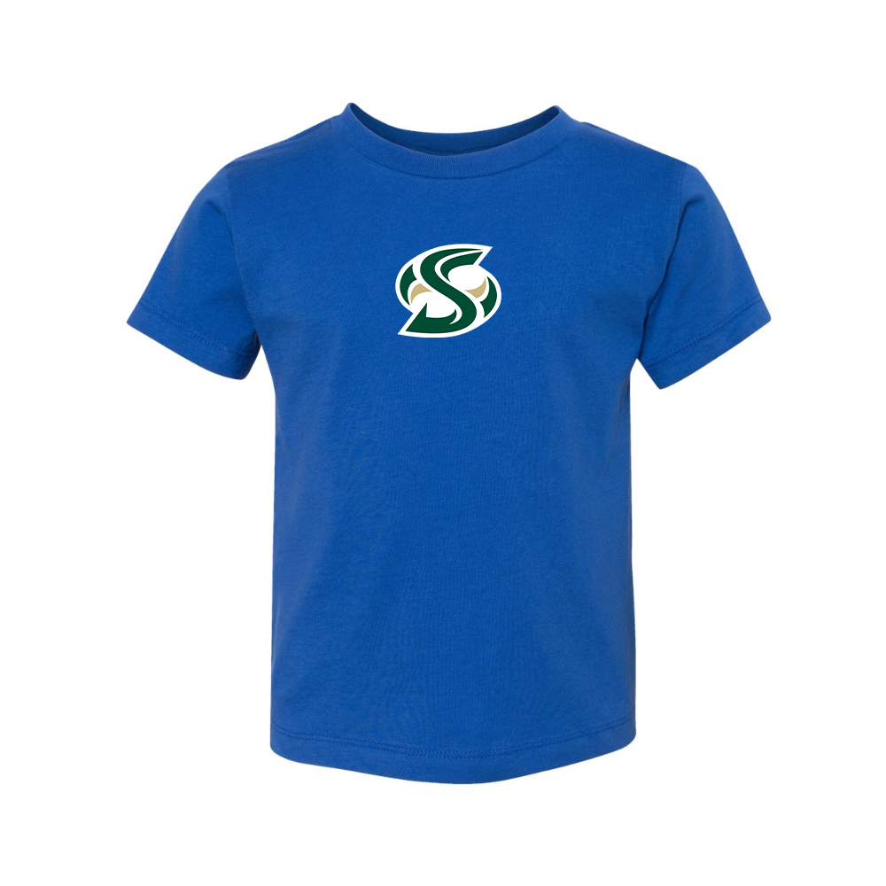 Sacramento State Hornets Logo  BELLA  CANVAS Toddler Jersey Tee