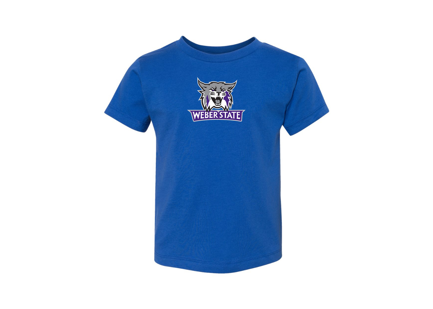 Weber State Wildcats BELLA  CANVAS Toddler Jersey Tee