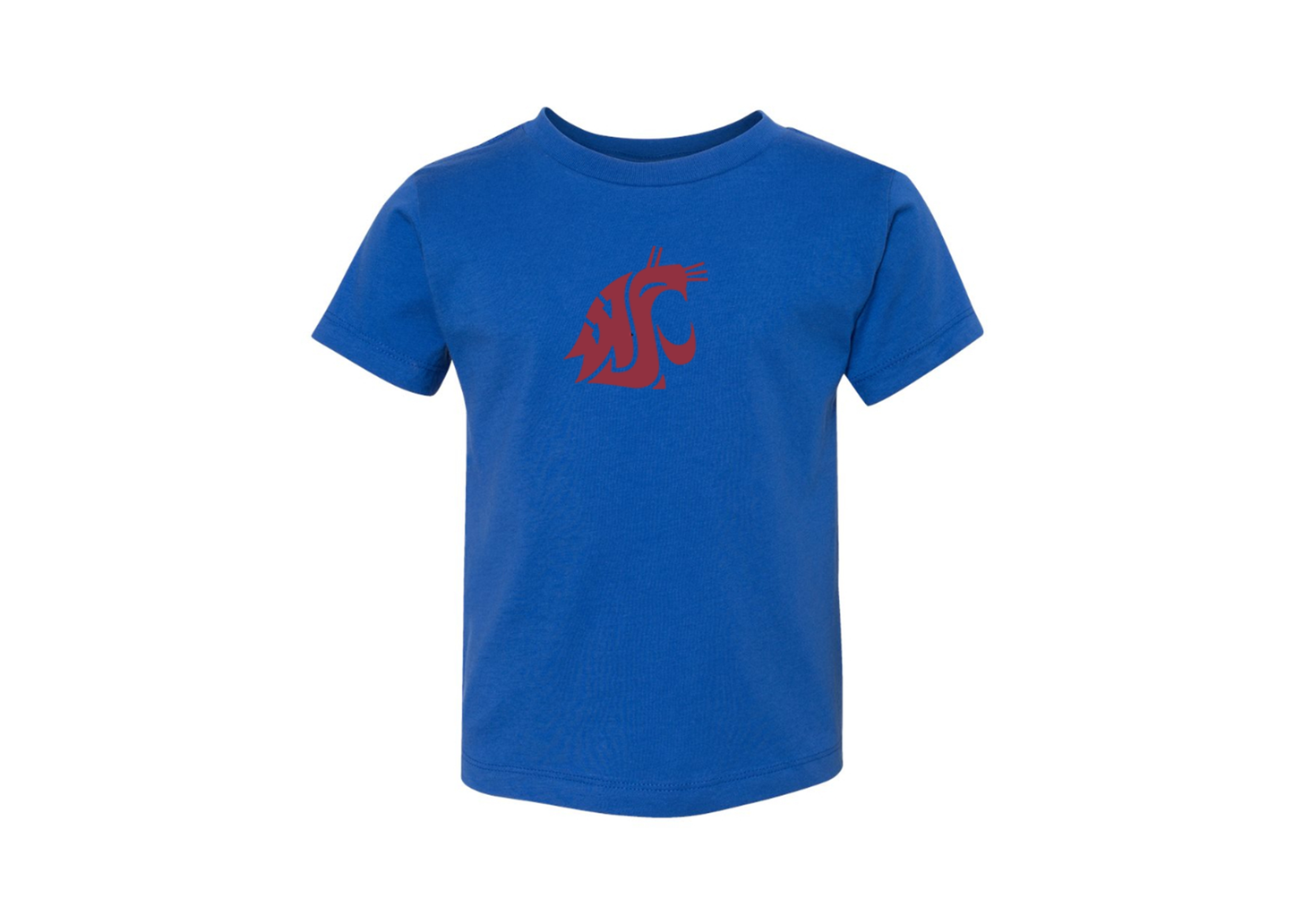 Washington State Cougars BELLA  CANVAS Toddler Jersey Tee