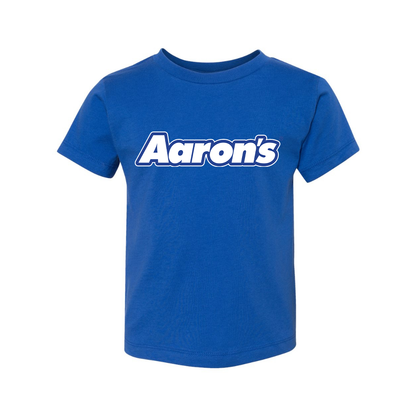 Aaron_s Logo BELLA  CANVAS Toddler Jersey Tee