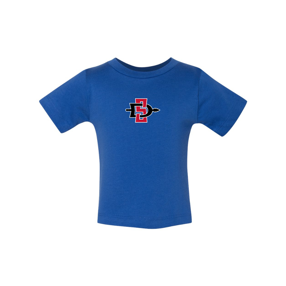 San Diego State Aztecs Logo BELLA CANVAS Infant Jersey Tee