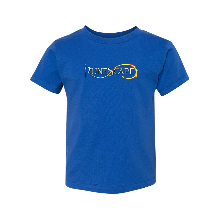 Runescape Logo BELLA  CANVAS Toddler Jersey Tee